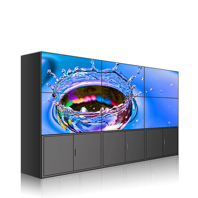 16.7M 46'' 4000:1 Multi Screen 4K Video Wall Display Bezel 1.7 มม