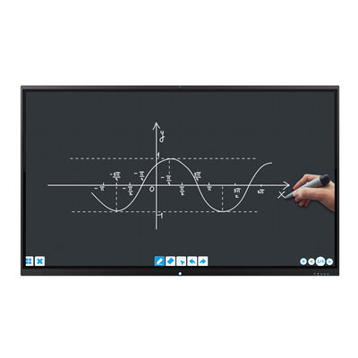 TFT Touch Screen กระดานไวท์บอร์ดแบบโต้ตอบ 4k Electronic Touch Screen Board 98''
