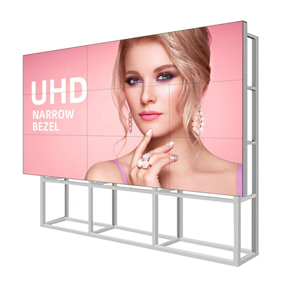 เครื่องเล่นสื่อขนาด 43 นิ้ว LCD Digital Signage Indoor Vertical Android Interactive Screen