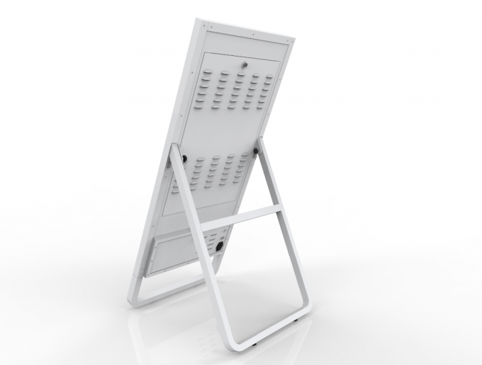 ตู้จัดการคิวแบบโต้ตอบ TFT LCD พร้อมล้อเลื่อน 2