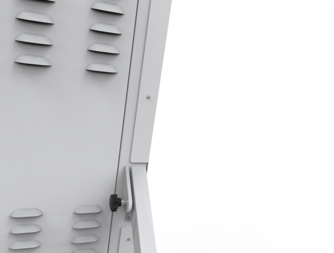 ตู้จัดการคิวแบบโต้ตอบ TFT LCD พร้อมล้อเลื่อน 4