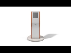 21.5 32 Inch Self Service Kiosk เครื่องจำหน่ายตั๋วอัตโนมัติพร้อมเครื่องพิมพ์ Sc