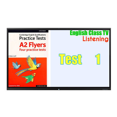 คุณภาพ  TFT Touch Screen Interactive Whiteboard 4k Electronic Touch Screen Board 98