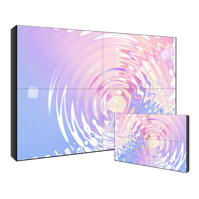 POP 3x3 Samsung LCD Video Wall Display 8ms ตอบสนองอินเทอร์เฟซสัญญาณ LVDS