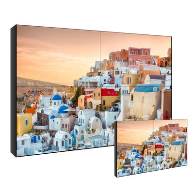 POP 3x3 Samsung LCD Video Wall Display 8ms ตอบสนองอินเทอร์เฟซสัญญาณ LVDS